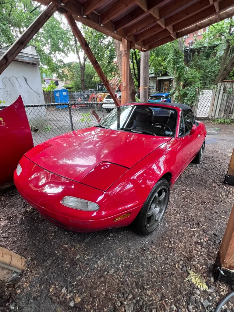 Home Car Wash in Montreal and Laval Miata